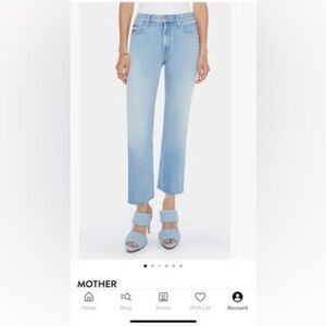 MOTHER Jeans The Kick it High Waist